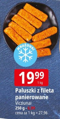Paluszki z fileta panierowane Vicihai promocja w Leclerc