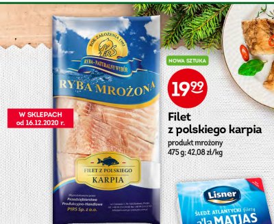 Filet z karpia mro偶ony promocja