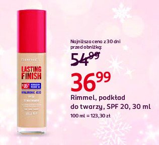 Podkład Rimmel lasting finish promocja