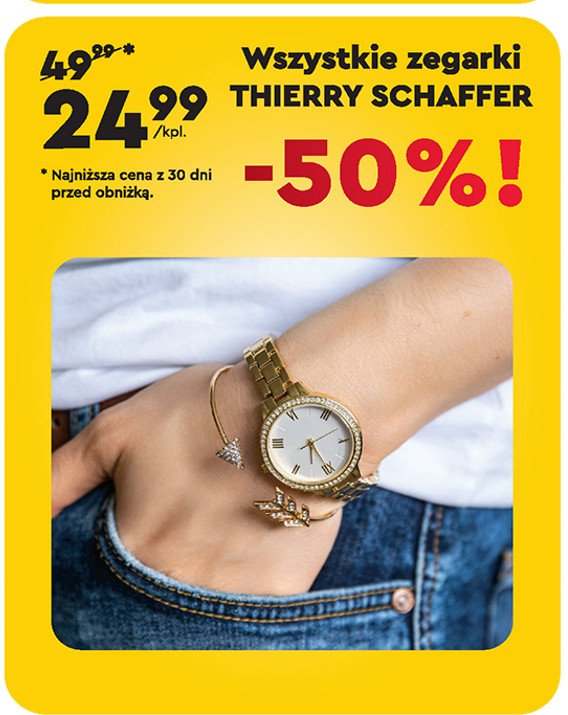 Zegarek damski Thierry schaeffer promocja