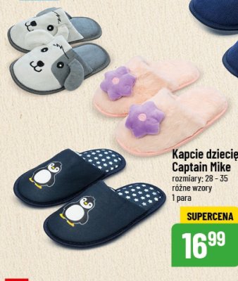 Kapcie dziecięce rozmiar 28-35 promocja w POLOmarket