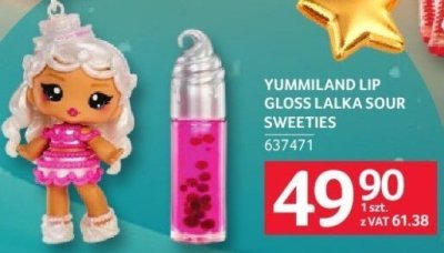 Yummiland Lip Gloss Lalka Sour Sweeties promocja w Selgros