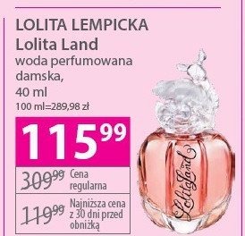 Woda perfumowana LOLITA LEMPICKA LOLITA LAND promocja