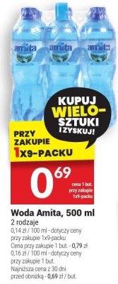 Woda Amita 500ml promocja w Twój Market