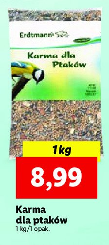 Karma uzupełniająca dla ptaków Erdtmann's promocja