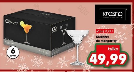 Kieliszek do long drinków 270 ml mixology Krosno s.a. promocja