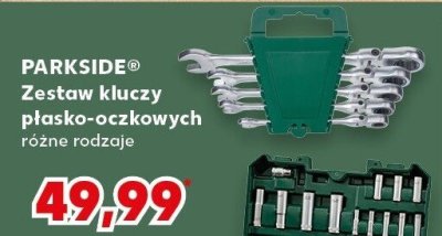 Zestaw kluczy płasko-oczkowych różne rodzaje promocja w Kaufland