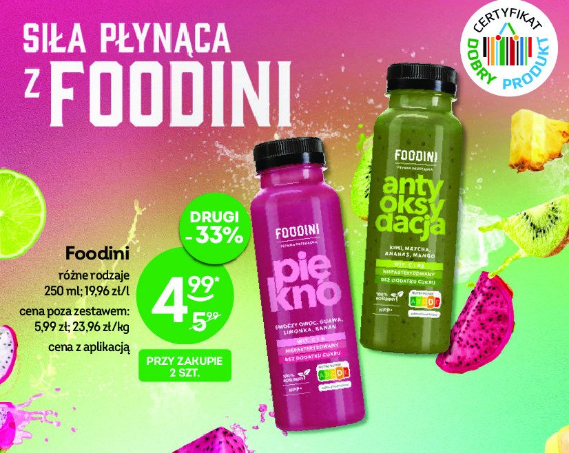 Nap贸j antyoksydacja Foodini promocja