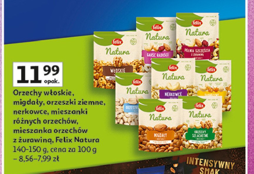 Orzechy szlachetne Felix natura promocja w Auchan