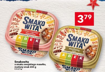 Masło Smakówita o smaku swojskiego masełka 450 g promocja w LEWIATAN
