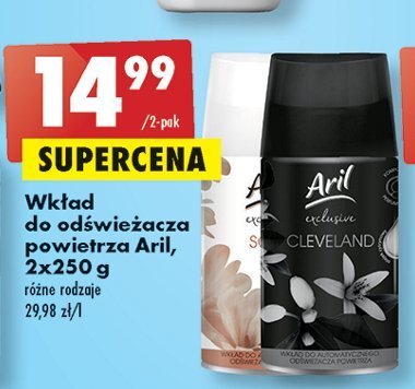Odświeżacz powietrza cleveland zapas Aril exclusive promocja