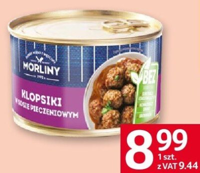 Klopsiki w sosie pieczeniowym Morliny promocja w Selgros