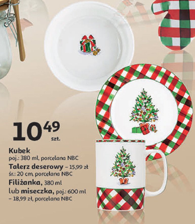 Filiżanka świąteczna + spodek promocja