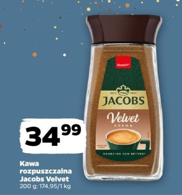 Kawa rozpuszczalna Velvet Jacobs promocja w Netto