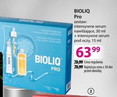 Zestaw kosmetyków BIOLIQ Pro promocja w Hebe