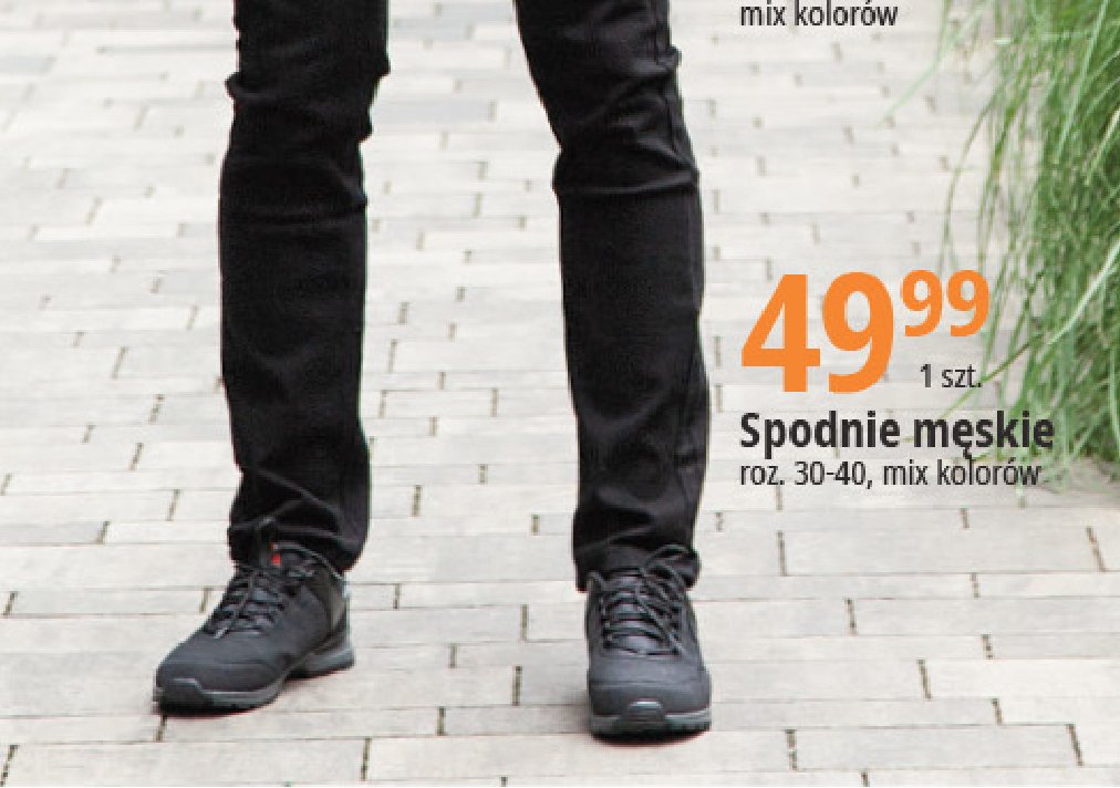 Spodnie m臋skie 30-40 promocja