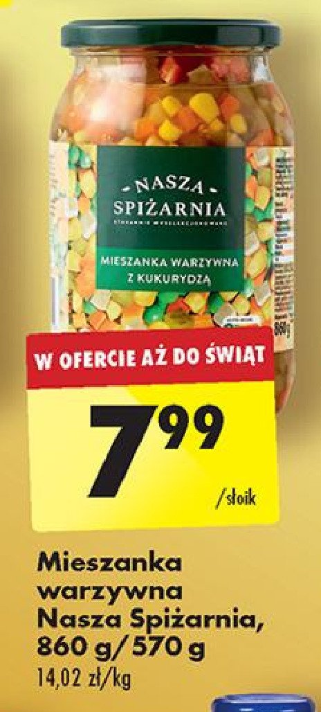 Mieszanka warzywna z kukurydzą Nasza spiżarnia promocja