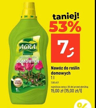 Naw贸z do ro艣lin domowych Agra promocja