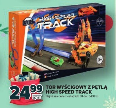 Tor wyścigowy z pętlą High Speed Track promocja w Stokrotka