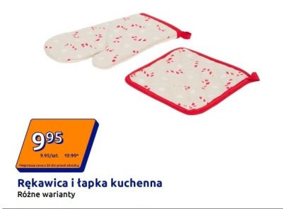 Rękawica i łapka kuchenna różne warianty promocja w Action