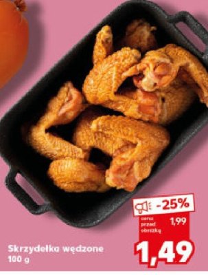 Skrzydełka wędzone promocja w Kaufland