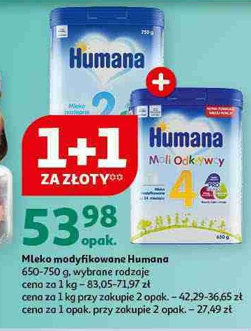 Mleko 2 Humana promocja