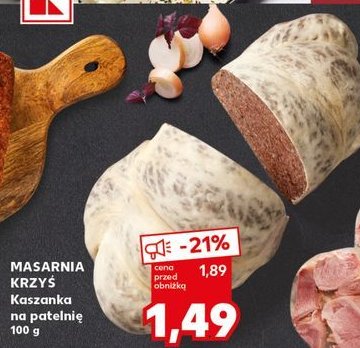 Kaszanka na patelnię Masarnia krzyś promocja