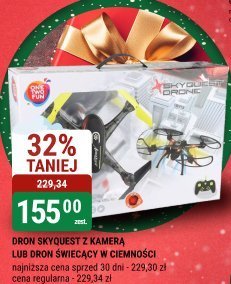 Dron kamera lub dron świecący w ciemności promocja w bi1