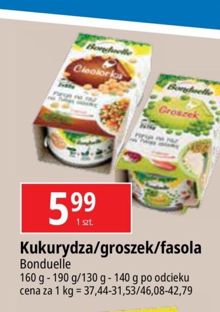 Fasola czerwona Bonduelle promocja