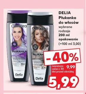 Płukanka do włosów fioletowa Cameleo promocja