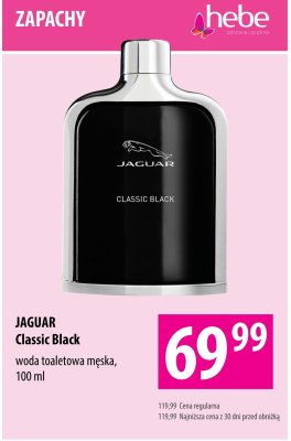 Woda toaletowa męska Classic Black 100 ml promocja w Hebe