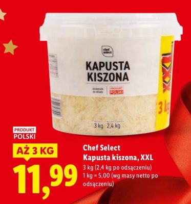 Kapusta promocja w Lidl