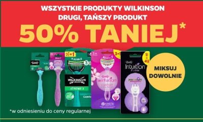 Produkty wszystkie rodzaje Wilkinson promocja w Netto