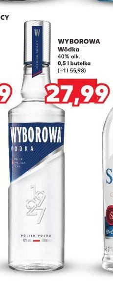 Wódka Wyborowa vodka promocja w Kaufland