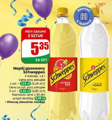 Napój gazowany Citrus Mix promocja w Dino
