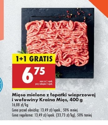 Mi臋so mielone z 艂opatki wieprzowej i wo艂owej Kraina mi臋s promocja