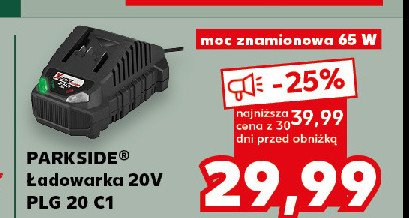 Ładowarka 20v Parkside promocja
