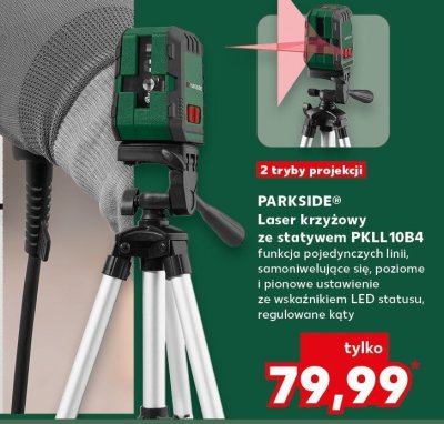 Laser krzyżowy ze statywem PKLL10B4 promocja w Kaufland