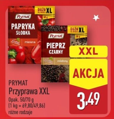 Przyprawa XXL promocja w Aldi