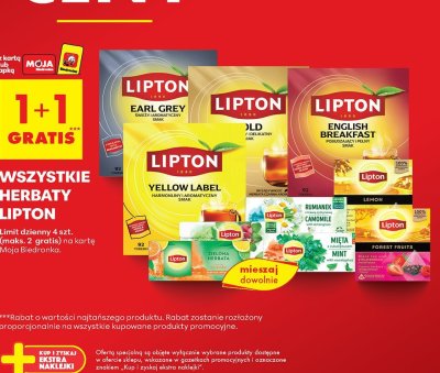 Herbata miętowa promocja w Biedronka