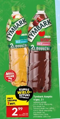 Napój Tymbark Aseptic n/gaz, 2 l promocja w Twój Market