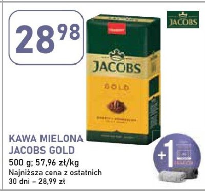 Kawa mielona jacobs gold promocja w Stokrotka