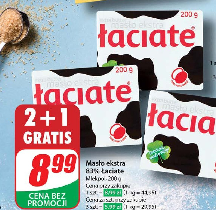 Mas艂o 艁aciate Ekstra promocja