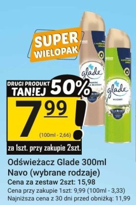 Odświeżacz Glade 300ml Nano promocja w Hitpol