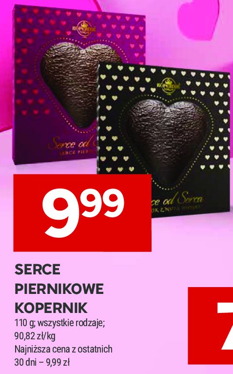 Serce piernikowe Kopernik promocja