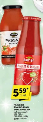 Przecier pomidorowy Jamar Passata wybrane rodzaje promocja w ABC