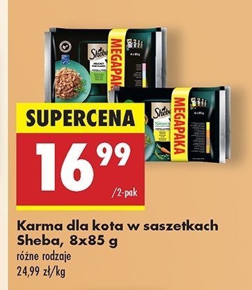 Karma dla kota mix Sheba sauce collection promocja