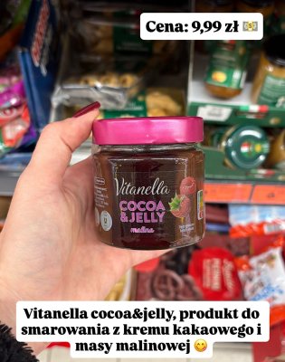 Krem Cocoa & Jelly malina promocja w Biedronka