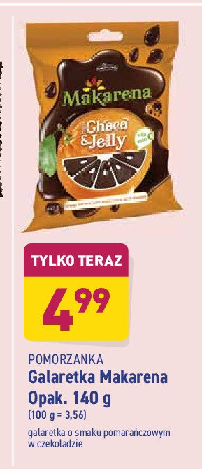 Galaretka makarena Pomorzanka choco jelly promocja