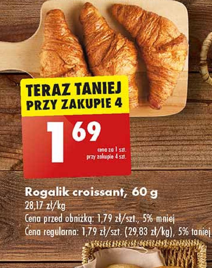 Rogalik maślany promocja